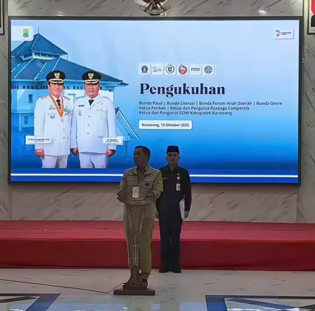 Bupati Aep Kukuhkan Sejumlah Organisasi Perempuan, Dorong Sinergi untuk Pembangunan Karawang