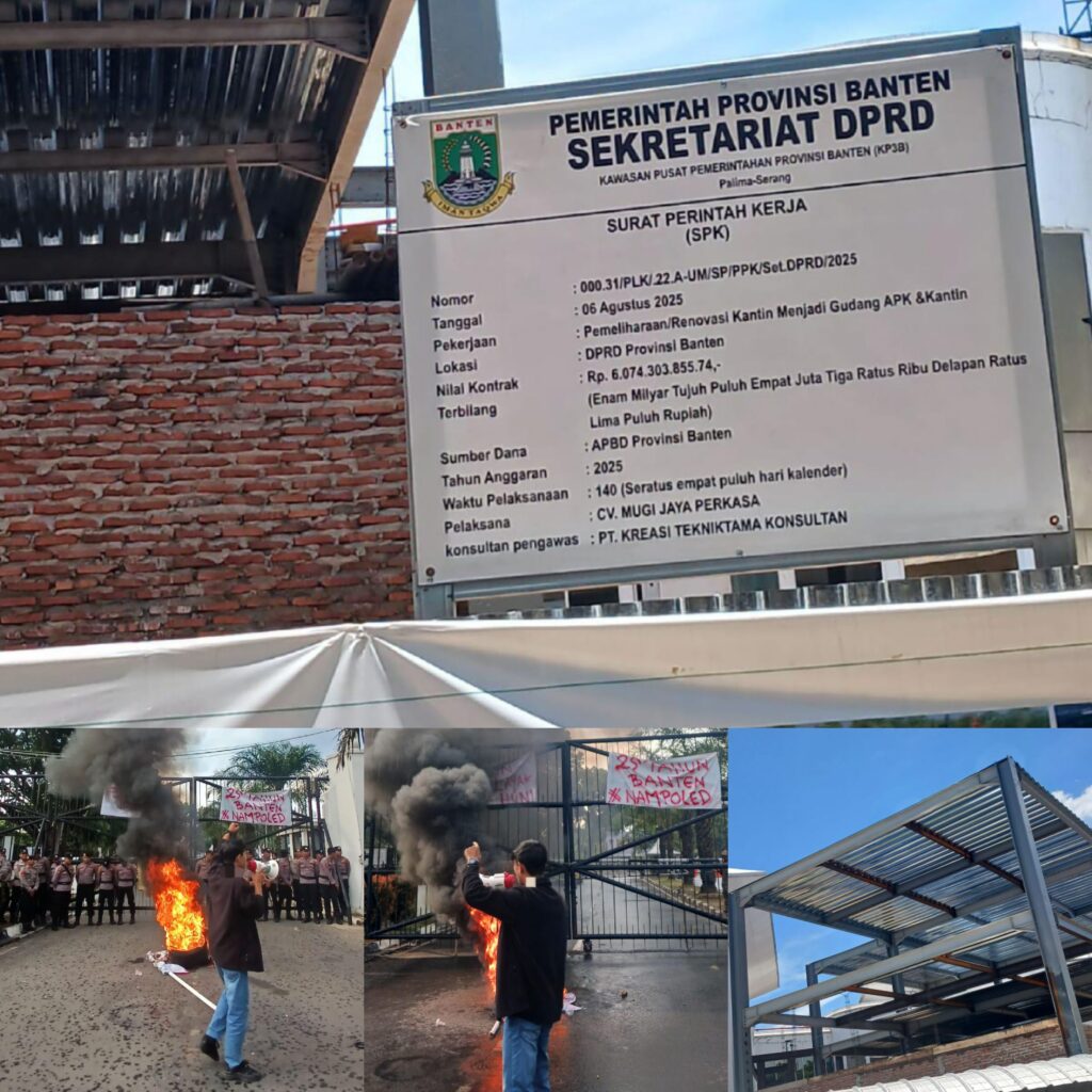 Forum Mahasiswa dan Pemuda Soroti Kebijakan Sekwan DPRD Banten