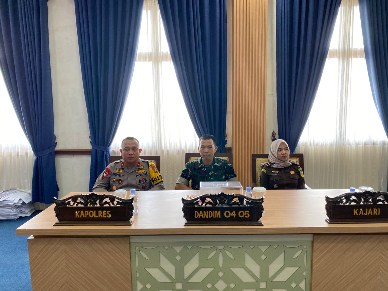 Waka Polres Pagar Alam Hadiri Rapat Paripurna DPRD Bahas Program Pembentukan Peraturan Daerah Tahun 2026