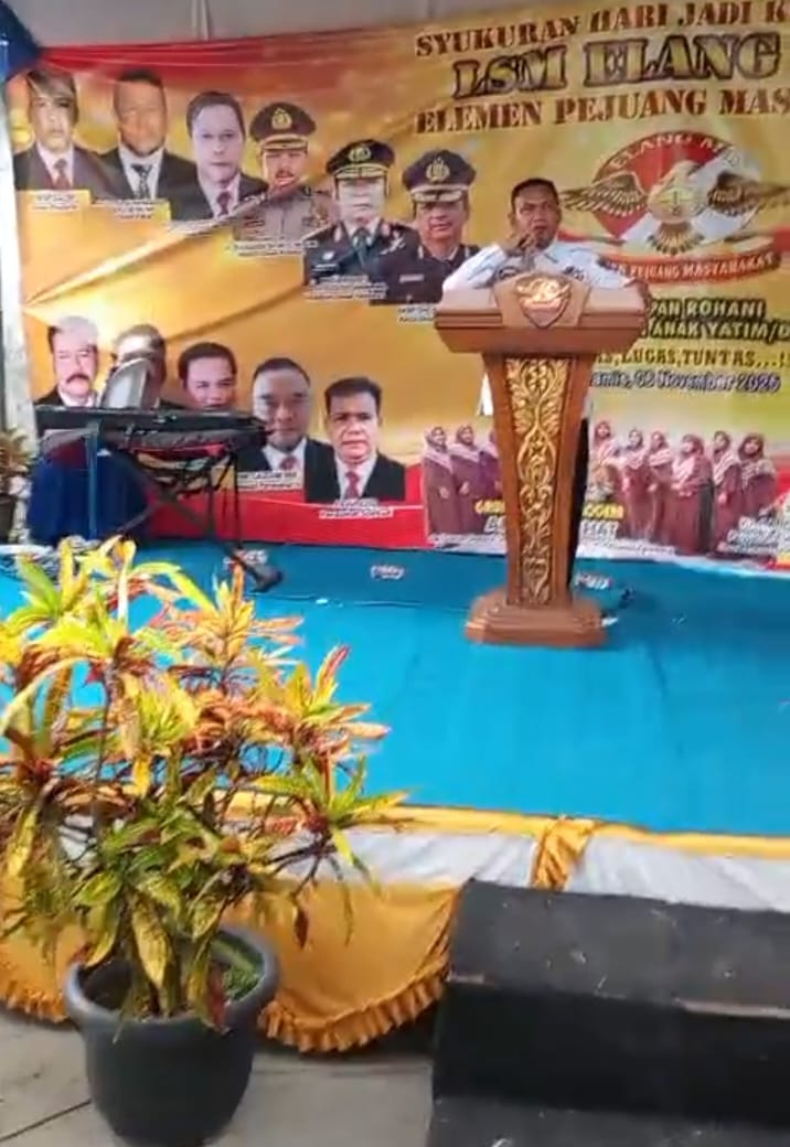 Dibalik Kemeriahan Acara Peringatan HUT LSM ELANG MAS ke 4, Ketum DPP LSM ELANG MAS Kecewa Terhadap CAMAT Blanakan, ada apa….????