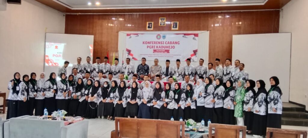 Konferensi Cabang PGRI Kaduhejo Masa Bakti XXIII Periode 2025–2030 PGRI Kaduhejo Siap Wujudkan Guru Profesional dan Sejahtera di Era Pendidikan Berkelanjutan