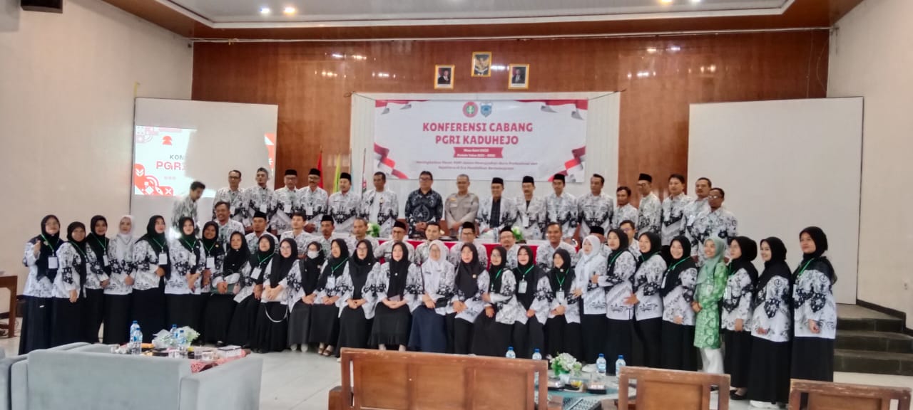 Konferensi Cabang PGRI Kaduhejo Masa Bakti XXIII Periode 2025–2030 PGRI Kaduhejo Siap Wujudkan Guru Profesional dan Sejahtera di Era Pendidikan Berkelanjutan