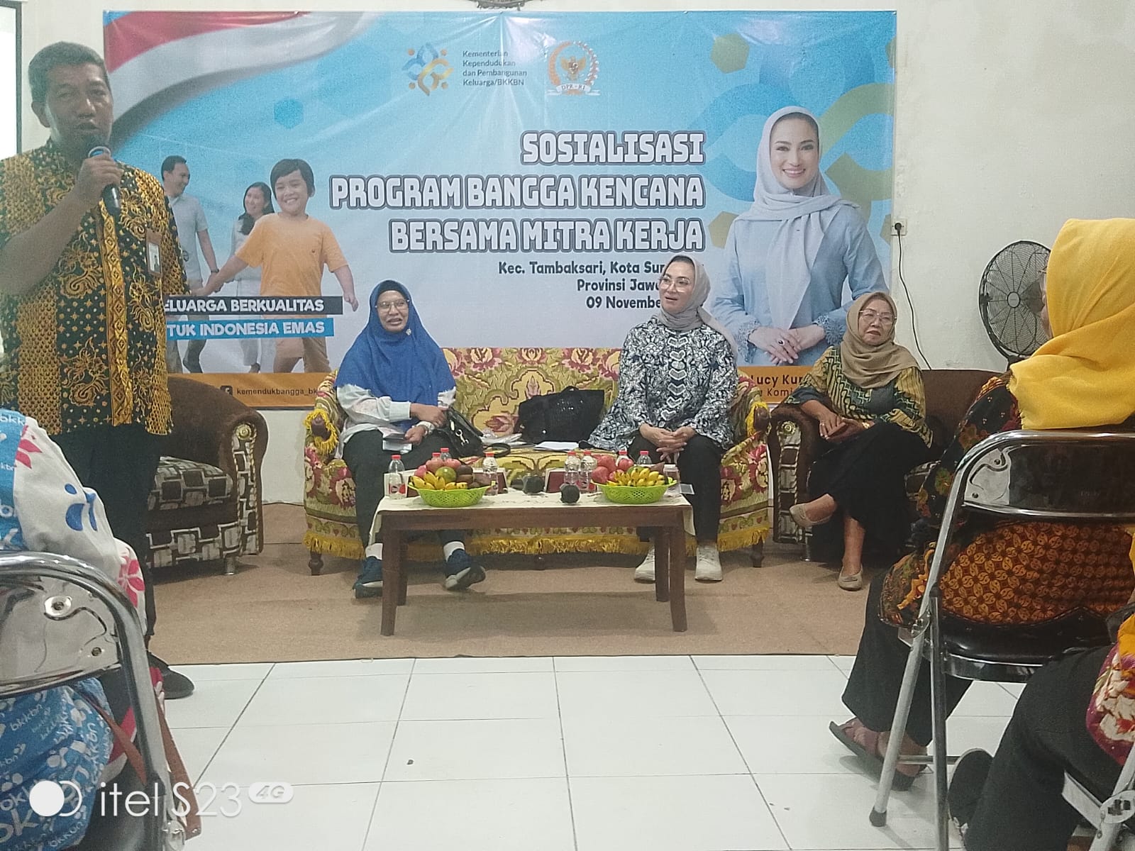 Dra. Lucy Kurniasari jadi Pembicara Dalam Sosialisasi Program Bangga Kencana di Surabaya