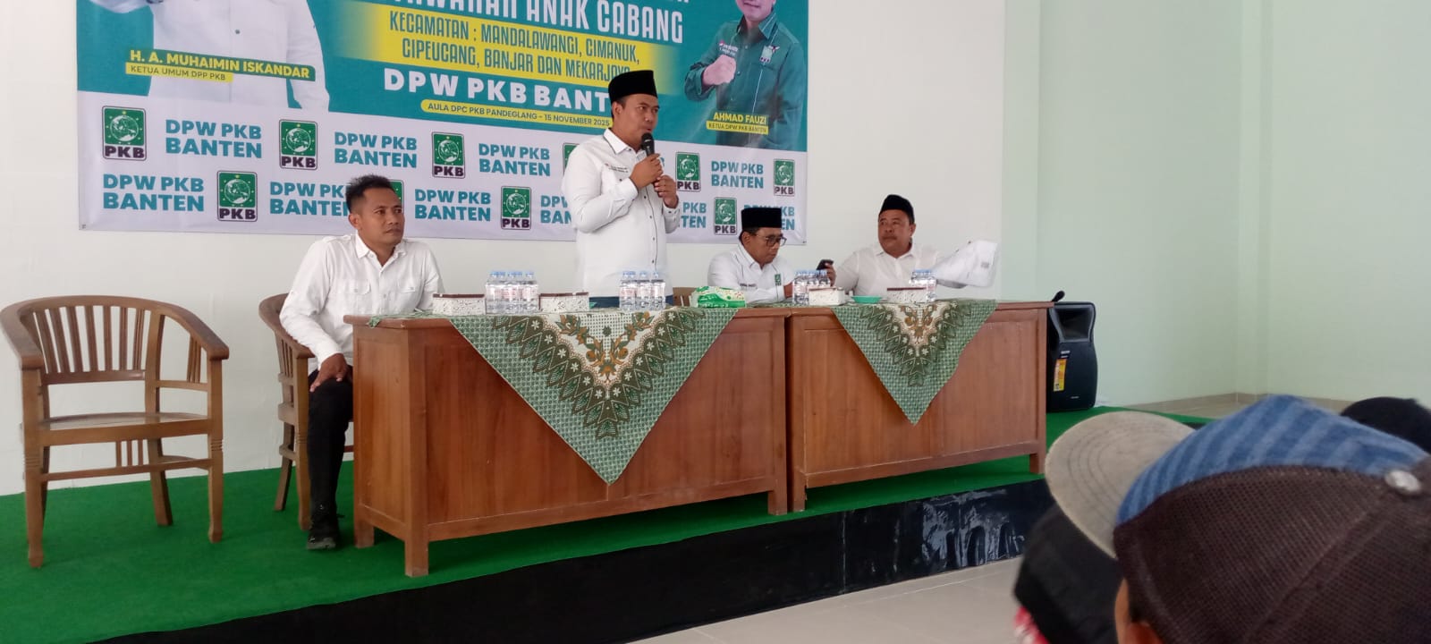 DPW PKB Banten Gelar Pelatihan Penataan Struktur Musyawarah Anak Cabang di Lima Kecamatan
