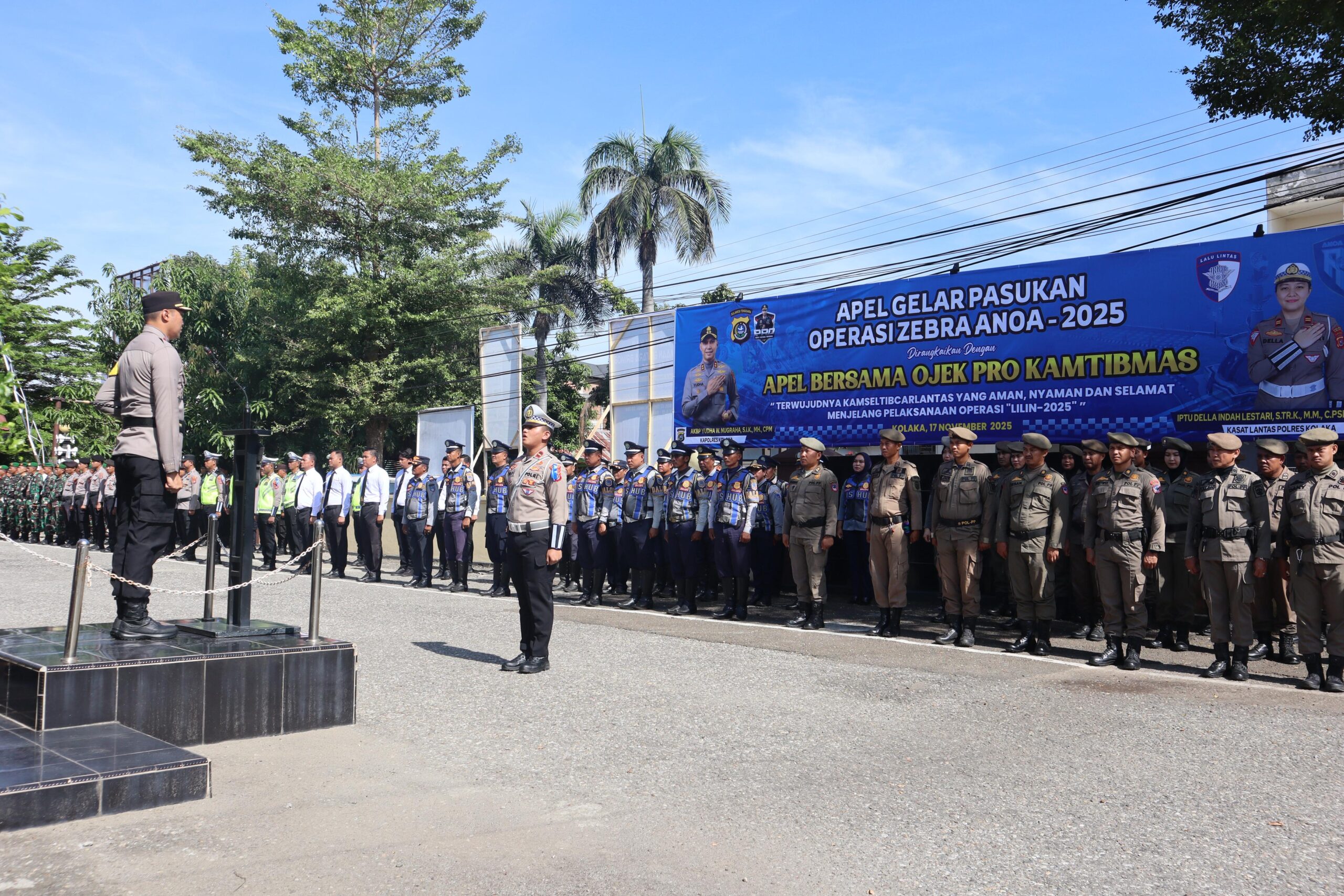 Polres Kolaka Gelar Operasi Zebra Anoa-2025