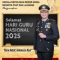 Kapolres Gowa dan Jajaran: Hormat Kami untuk Para Guru Indonesia