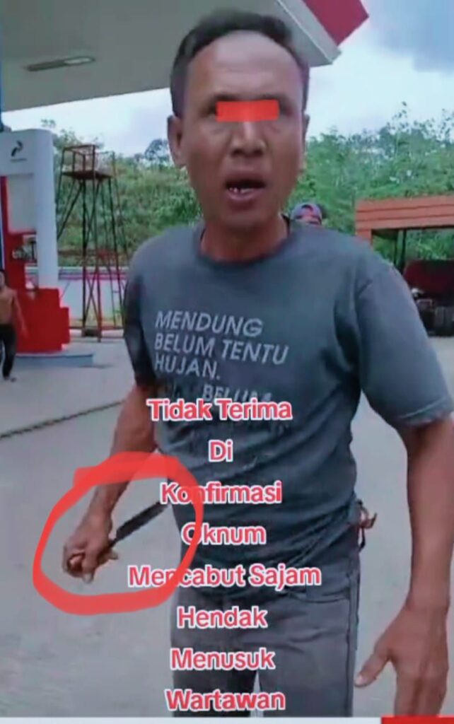 Intimidasi dan Pengancaman Terhadap Jurnalis Terjadi di SPBU Talang Gunung, Empat Lawang