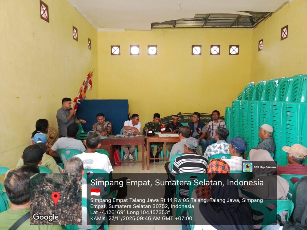 Musyawarah Warga RT 02 RW 01 di Kantor Kelurahan Talang Jawa Bahas Ketidakpuasan Terhadap Ketua RT