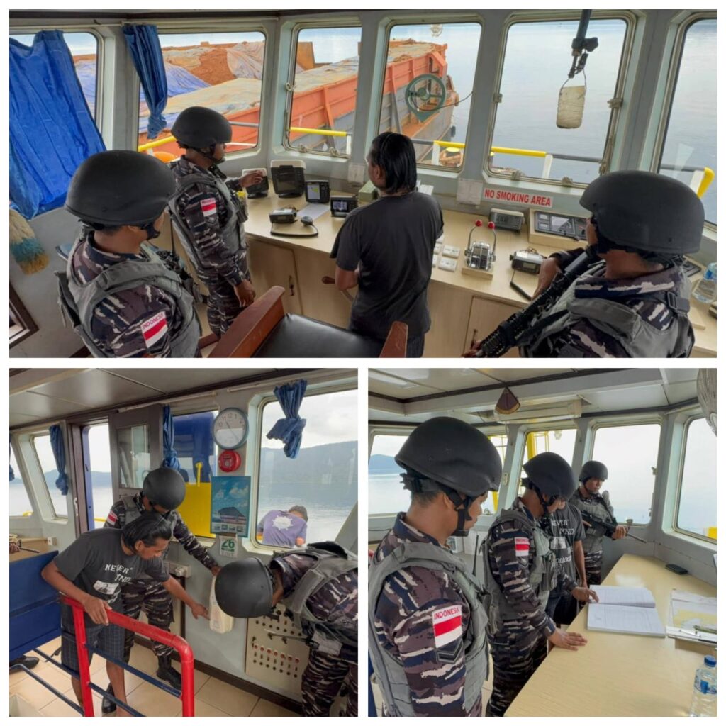 Muatan 10 Ribu Ton! TNI AL Ringkus Kapal Pengangkut Ore Nikel Tanpa Izin