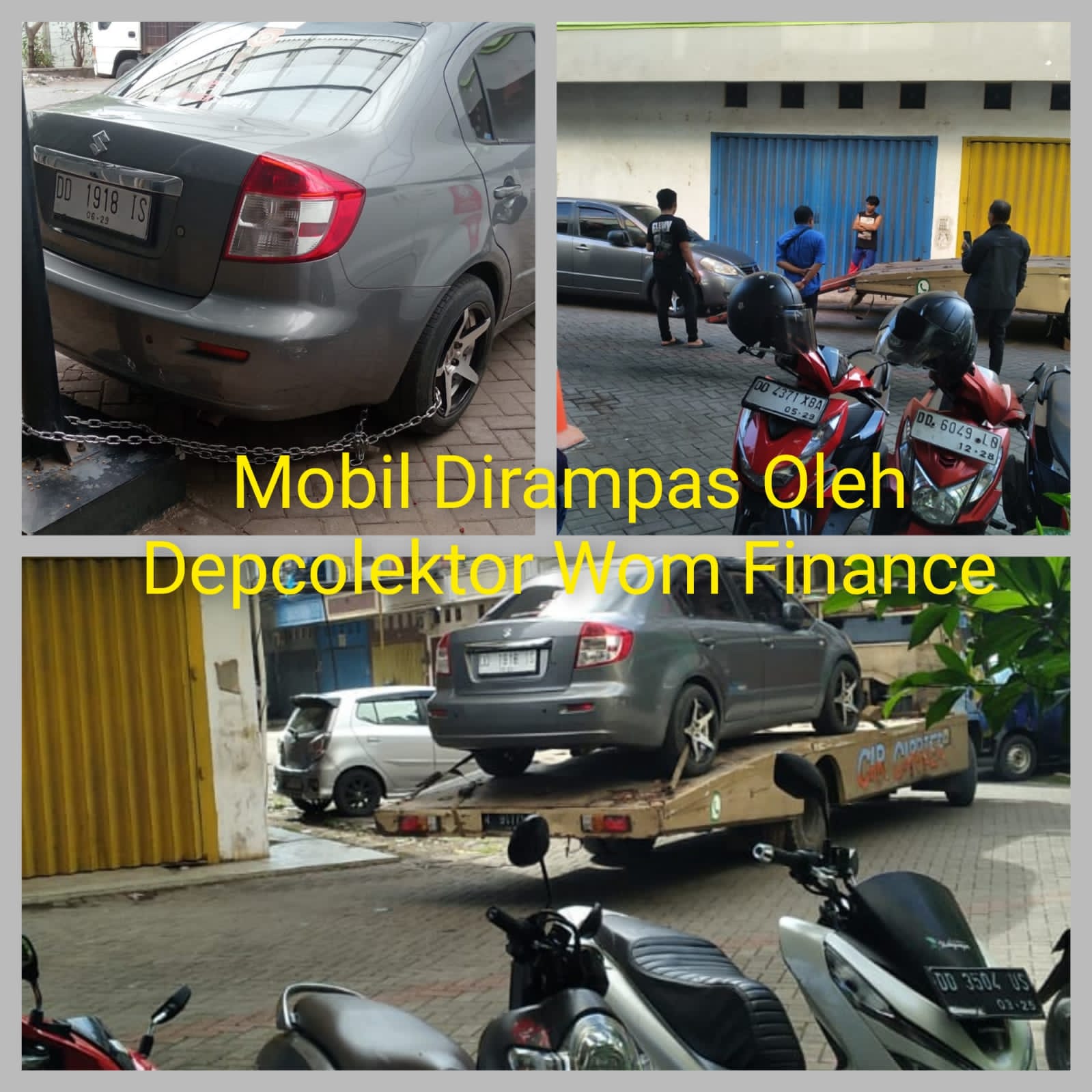 Aksi Perampasan Kendaraan Beberapa Pekan Lalu Menuai Sorotan, Wom Finance Langgar Aturan OJK Dan Labrak UUD Konsumen