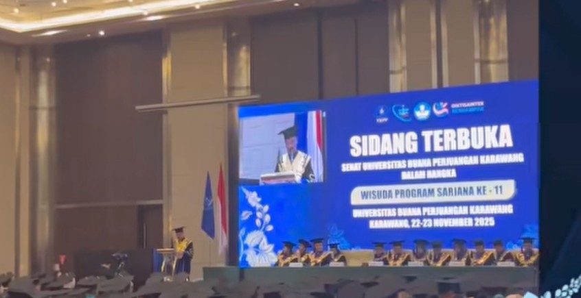 UBP Karawang Gelar Wisuda Sarjana ke-11, Siapkan Lulusan dengan Kurikulum Berbasis Industri