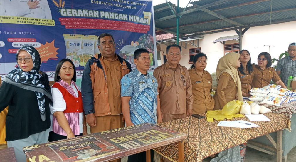 Pangulu Nagori Karang Bangun Imbau Warga Manfaatkan Pasar Murah