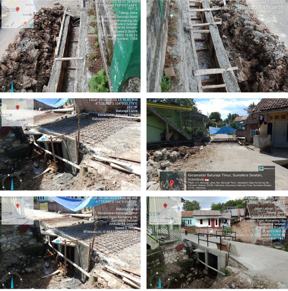 Dugaan Pekerjaan Asal-Asalan dan Upah Belum Dibayar di Tiga Titik Proyek Provinsi di Talang Jawa