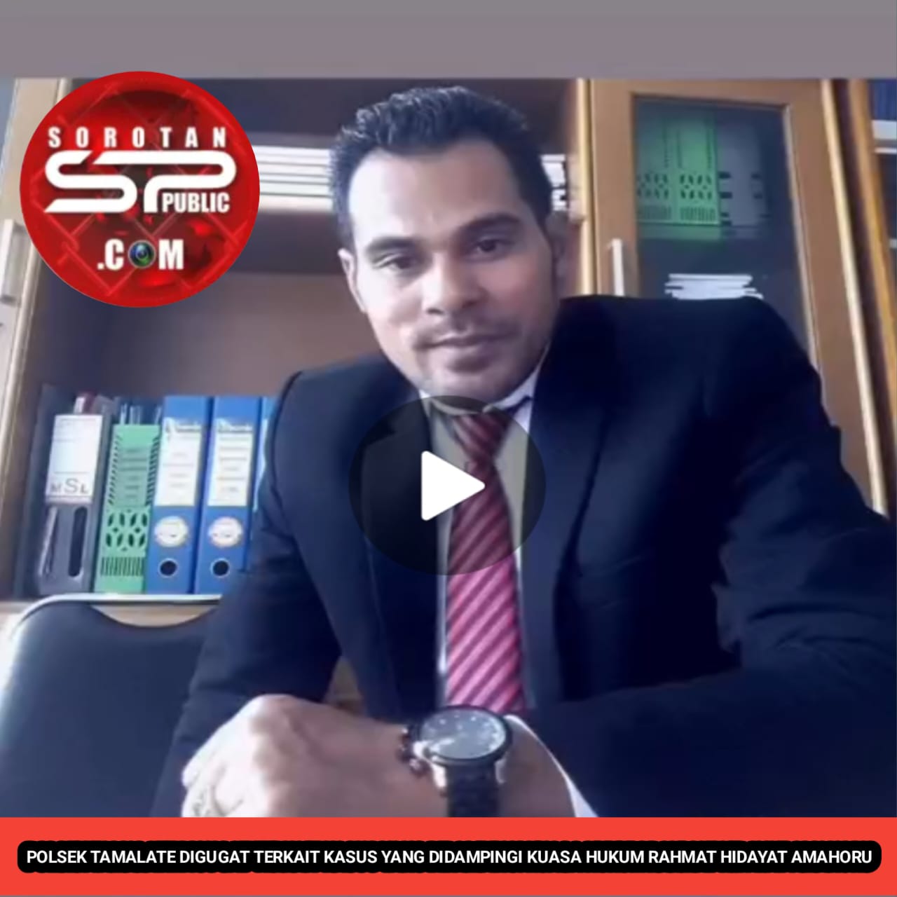 Polsek Tamalate Digugat Terkait Kasus yang Didampingi Kuasa Hukum Rahmat Hidayat Amahoru