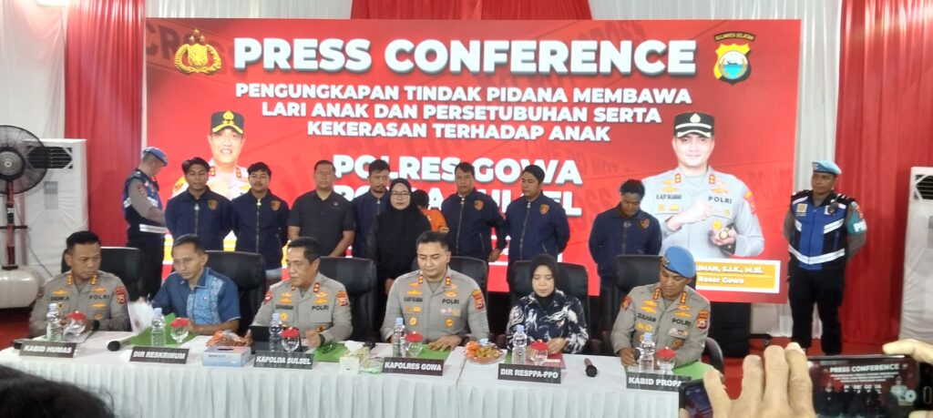 Polres Gowa Lumpuhkan Predator Anak, Diduga Terhubung Kasus Tiga Anak Hilang