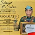 Terobosan Bersejarah: Pemerintah Provinsi Kalimantan Utara Sabet Anugerah Keterbukaan Informasi Publik 2025