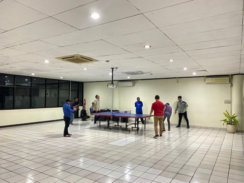 Serunya Turnamen Tenis Meja Insan BRILian Sambut HUT BRI ke-130