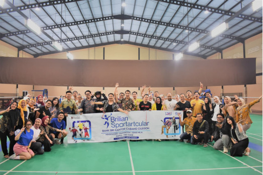 BRI BO Ciputat Gelar Kegiatan Padel Meriahkan Grand Opening Meta Court Padel