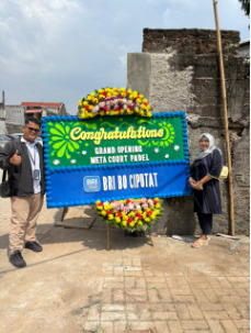 BRI BO Ciputat Hadiri Grand Opening Meta Court Padel