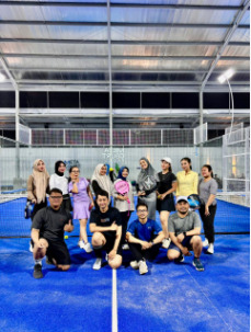 BRI BO Ciputat Gelar Kegiatan Padel Meriahkan Grand Opening Meta Court Padel