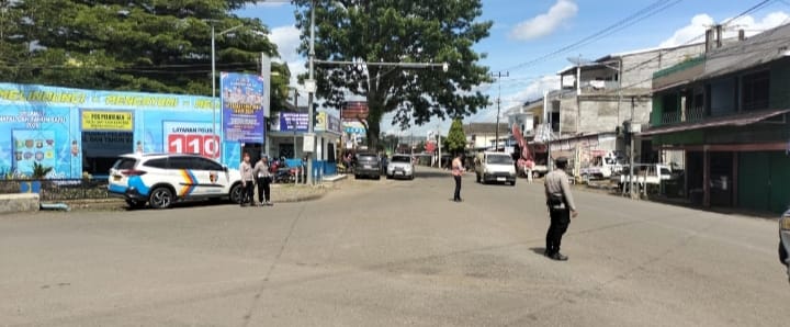 Simpang mana di Pastikan Arus Lalu Lintas Aman dan Lancar, dalam operasi lilin musi 2025.