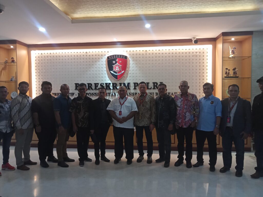 Ketua Umum Persaudaraan Aceh Seranto Laporkan Dugaan Vidio Ujaran Kebencian Ke Cyber Bareskrim Mabes Polri