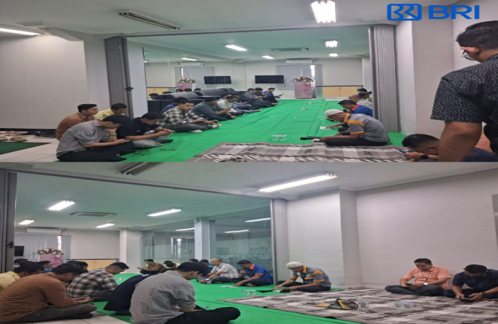 BRI Kanca Tangerang Merdeka Gelar Pengajian Rutin Setiap Jumat Pagi