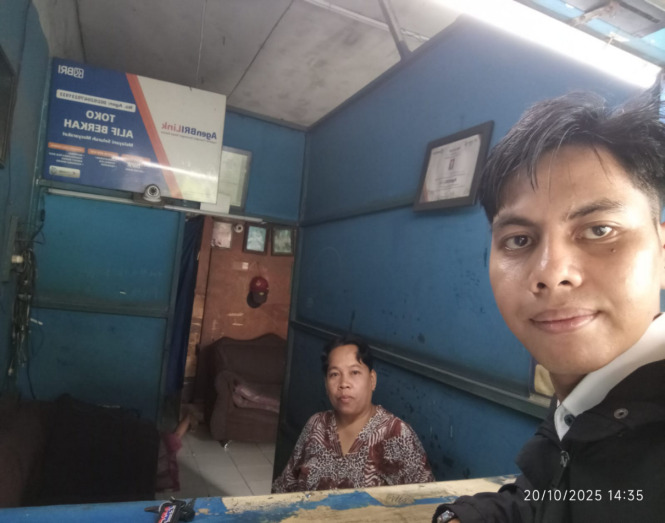 BRI Kanca Tangerang Merdeka Berkolaborasi dengan Agen BRILink “Toko Alif Berkah