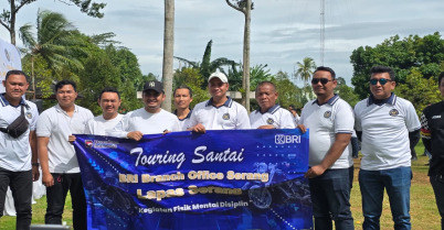 BRI BO Serang Gelar Training Santai Bersama Lapas Serang