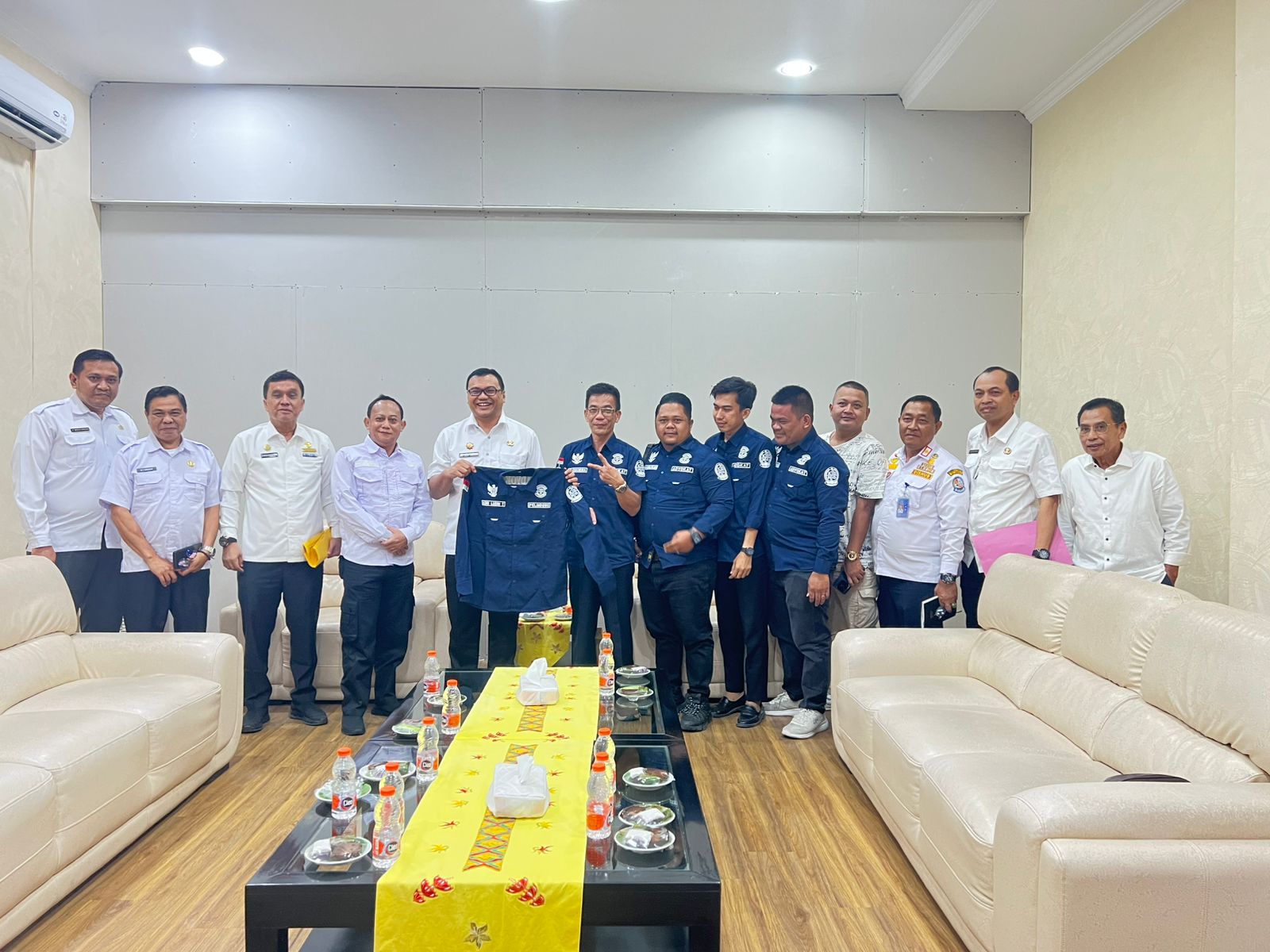 Time Advokasi Bidkum Deliserdang sehat tatap muka dengan Bupati Deliserdang dr Asri Ludin Tambunan