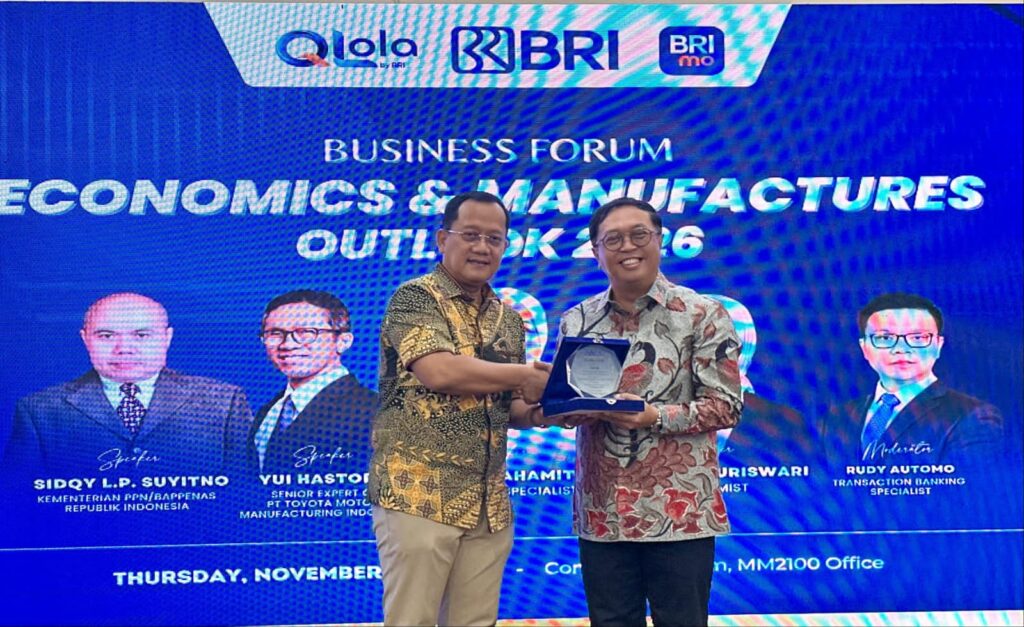 BRI Region 7/Jakarta 2 Dukung Forum Economic & Manufacturing Outlook 2026