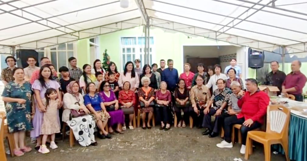 Semarak Liturgi Natal Keluarga Besar Wehantouw, Lurah Woloan II: Sinergi Keturunan Harus Terus Dipupuk Tanpa Henti