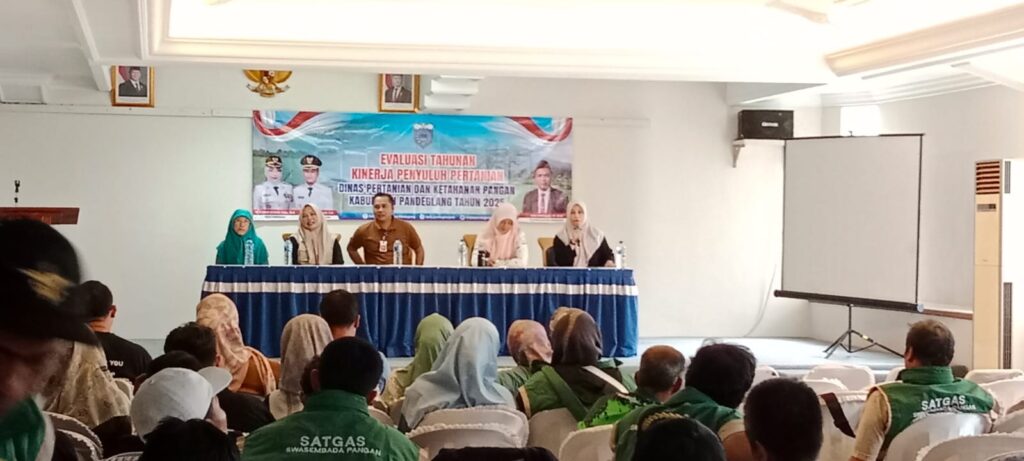 Evaluasi Tahunan Kinerja Penyuluh Pertanian dan Pelepasan Pemindahan Tugas Tahun 2025