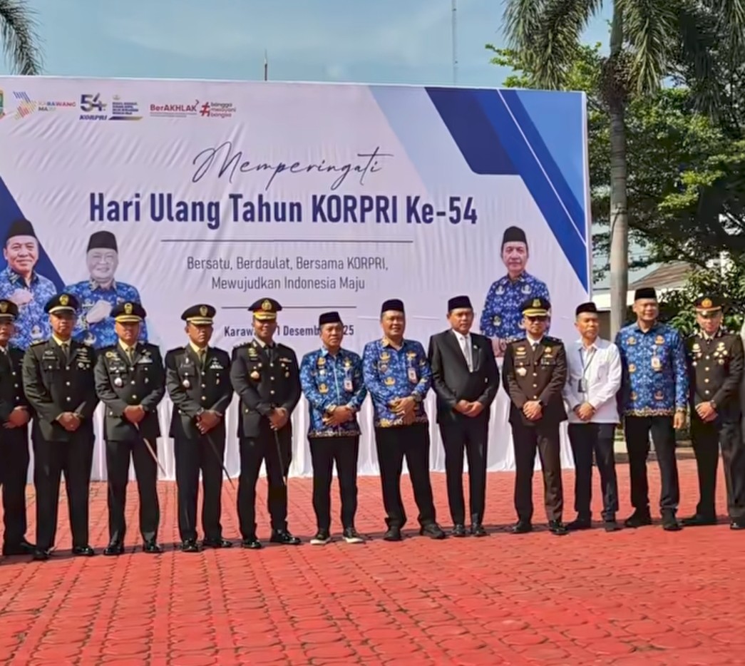 Bupati Karawang Ajak ASN Jadikan HUT ke-54 KORPRI Momentum Penguatan Profesionalisme dan Integritas