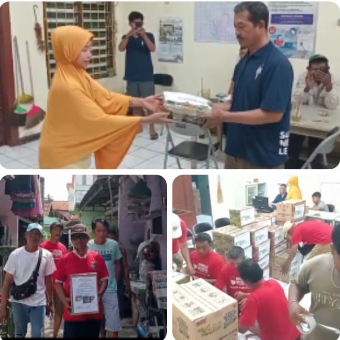RW 03 Wonokusomo Surabaya Gelar Donasi Peduli Bencana Sumatra