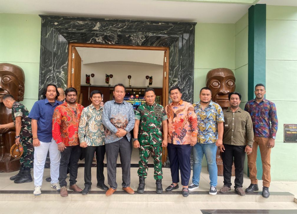 234 SC Hadiri Transisi Kepemimpinan Pangdam I/BB, Tekankan Sinergi Pembangunan Sumut Merata