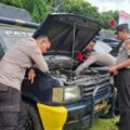 Pastikan Kendaraan Dinas Prima dan Siap Bertugas, Polres Pagaralam Lakukan Pemeriksaan Jelang Nataru
