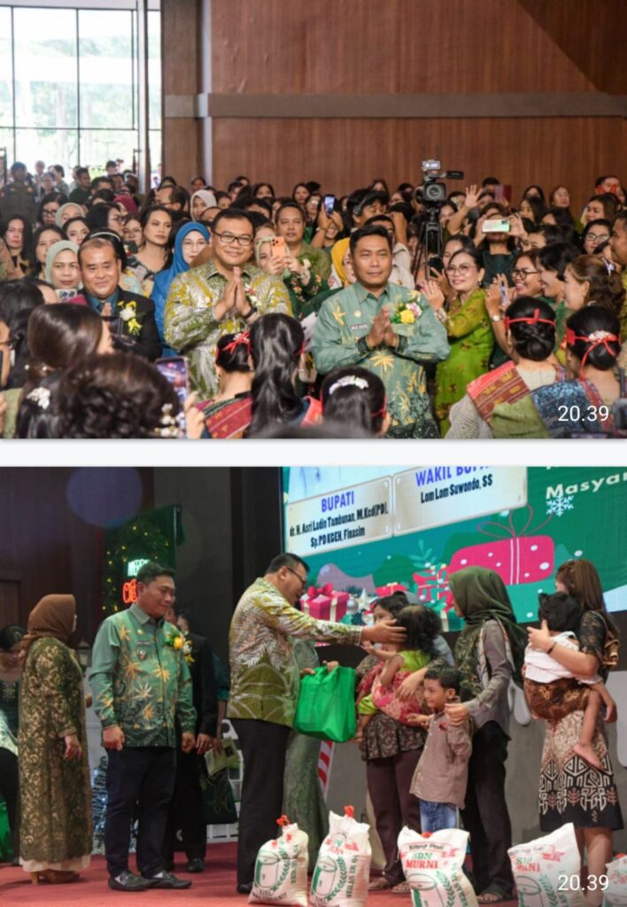 Dinas Kesehatan dan RSUD Deli Serdang Rayakan Natal, Bupati Ajak Melangkah Lebih Baik di 2026