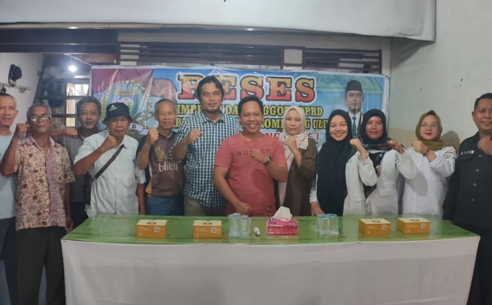 Reses DPRD OKU, Awal Pajri Serap Aspirasi Infrastruktur Warga Baturaja Lama