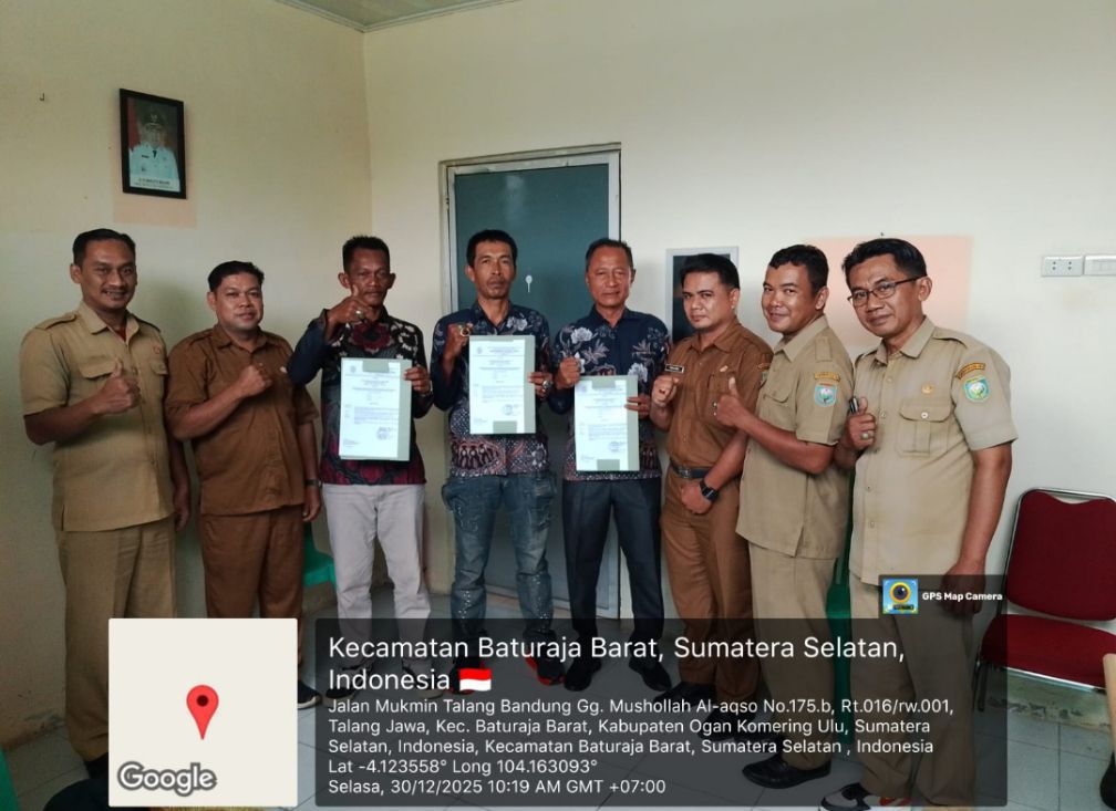 Penyerahan SK Ketua RT Masa Bakti 2026–2031, Diharapkan Optimal Menjadi Mitra Pemerintah