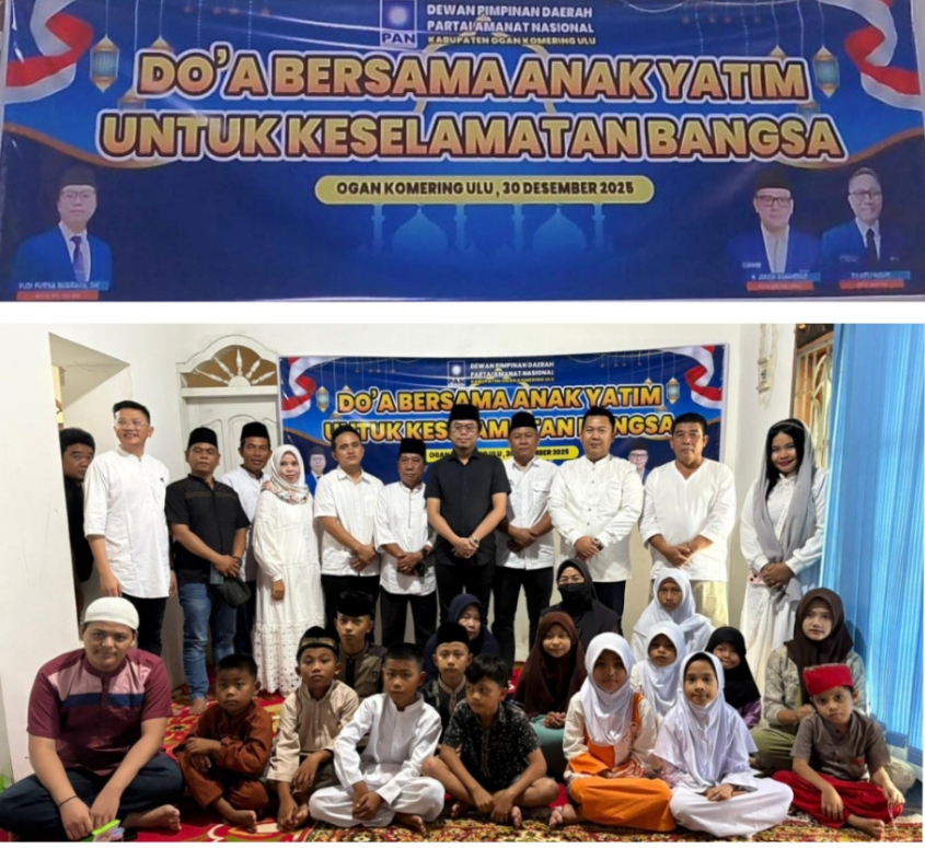 PAN Gelar Doa Bersama Anak Yatim Serentak Nasional, Soroti Banjir Besar di Sumatra