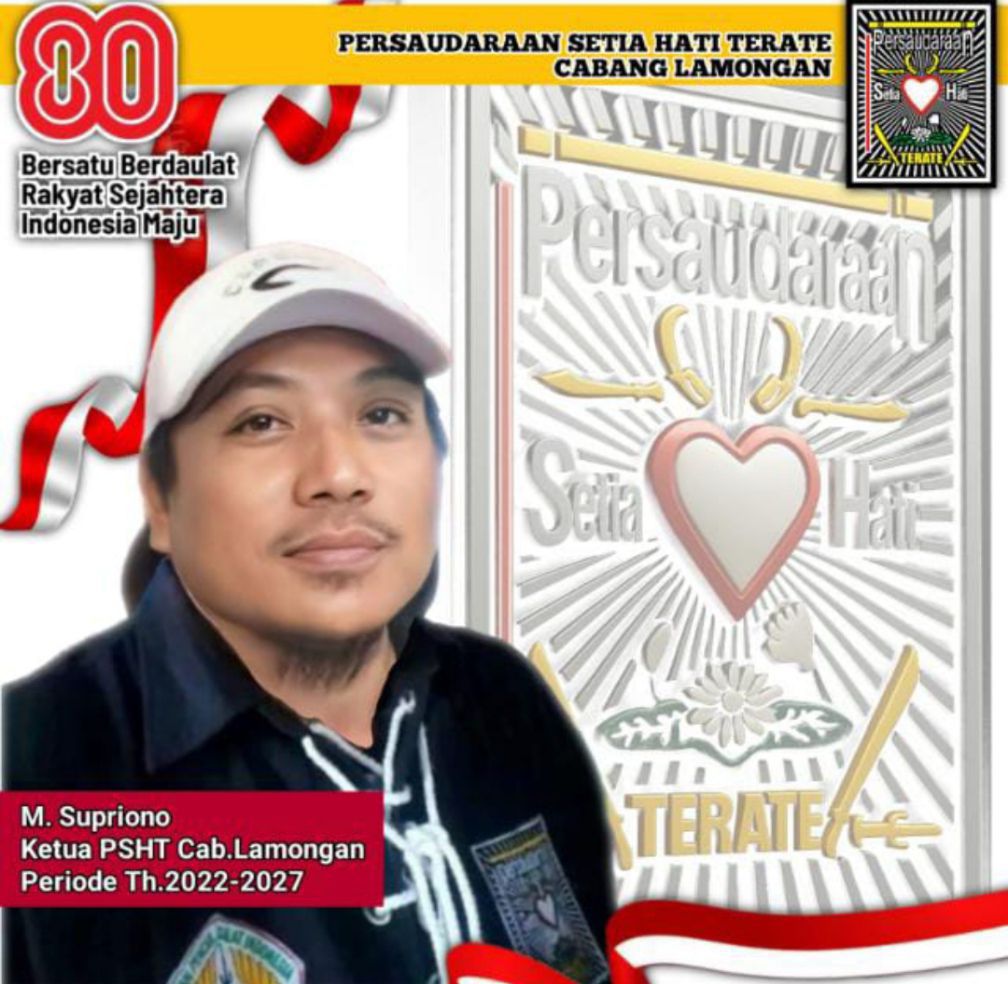 Ketua PSHT Cabang Lamongan Imbau Warga Jaga Kamtibmas di Malam Tahun Baru 2026