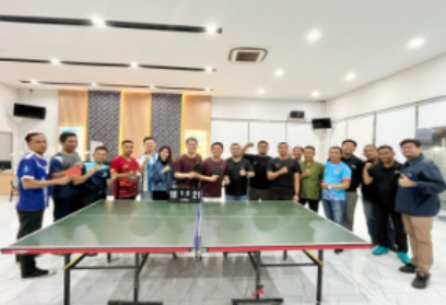 Sportivity & Solidarity, BRI KC Daan Mogot Gelar Fun Match Tenis Meja Meriahkan HUT BRI ke-130