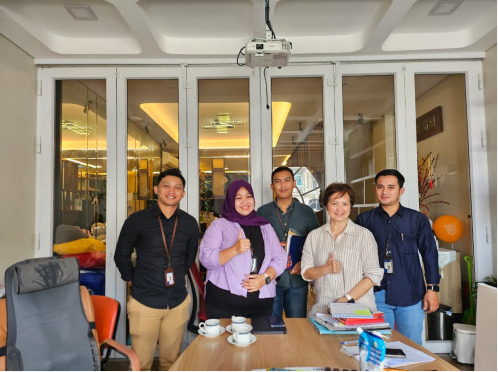 BRI Cabang Hayam Wuruk Lakukan Akuisisi Tabungan BritAma Bisnis, QRIS, dan EDC untuk Owner Prop2Go serta Merchant Warkop Agam