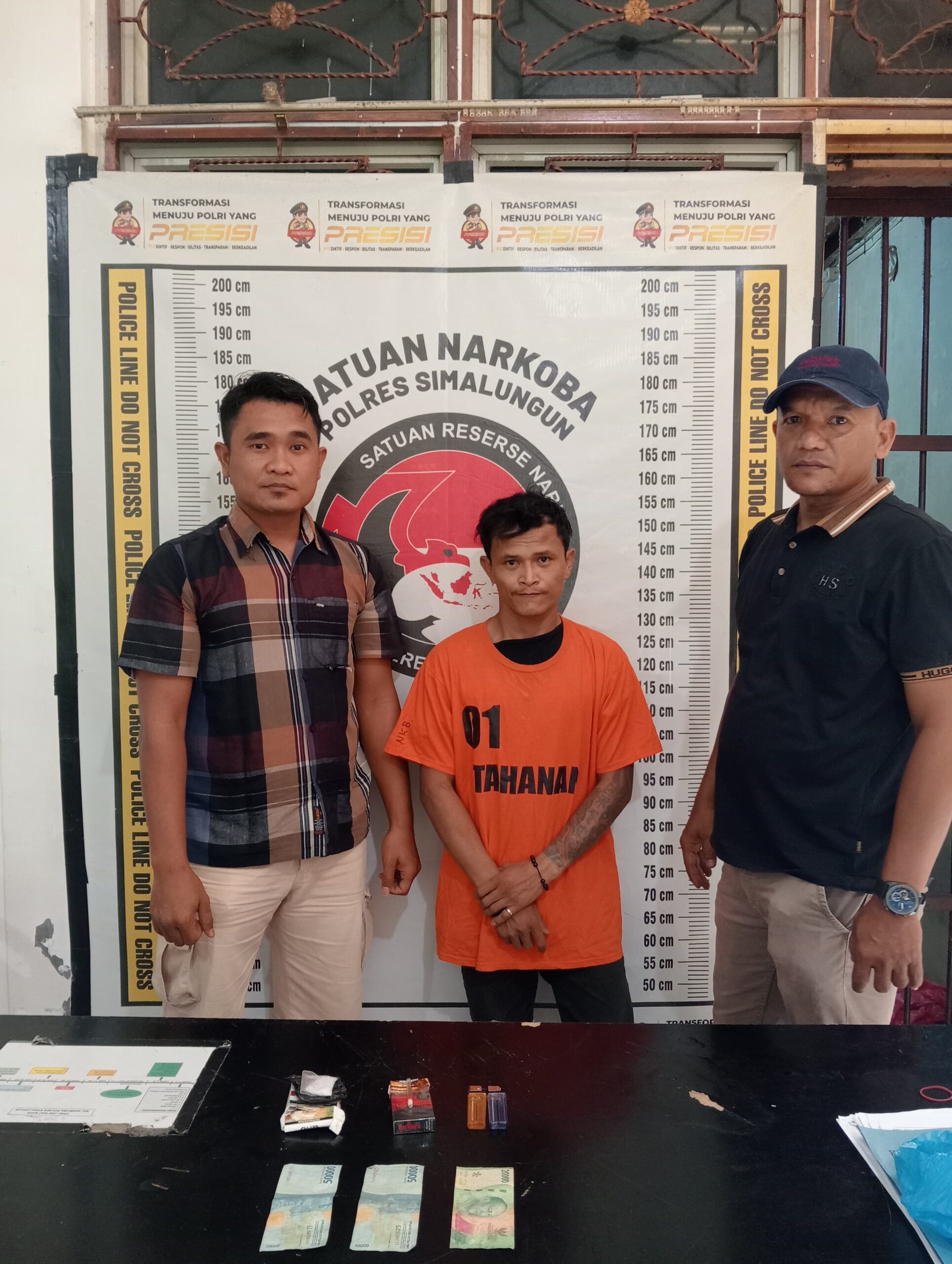 Baru Keluar Penjara, Langsung Ketangkap Lagi! Polsek Bosar Maligas Gulung Residivis Narkoba di Awal 2026, Sita 5 Gram Sabu