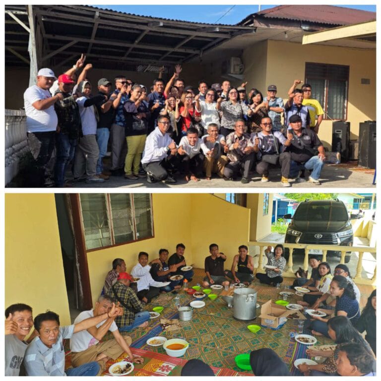 Momen Tahun Baru’ 2026 Adakan Open House Di Rumah Dinas Kasat Narkoba Pematang Siantar AKP Irwanta Sembiring SH MH Jamu Wartawan Kota Pematangsiantar.