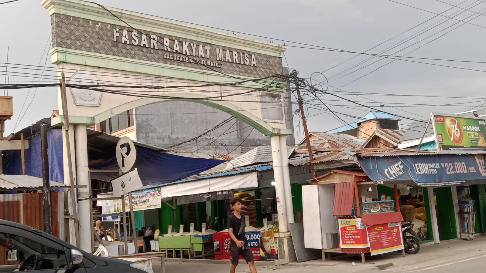 Pasar Rakyat Marisa Sepi Usai Penertiban Tambang, Pedagang Keluhkan Omzet Anjlok