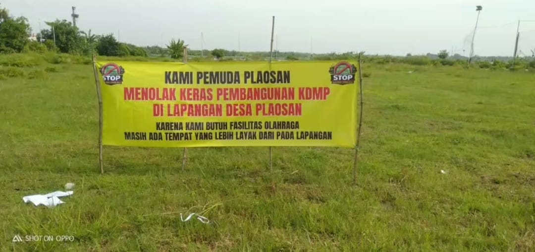Pemuda Plaosan Tolak Keras Pembangunan Koprasi Desa Merah Putih (KDMP) di Lapangan Olahraga, Tegaskan Perlindungan Aset Desa dan Hak Partisipasi Pemuda