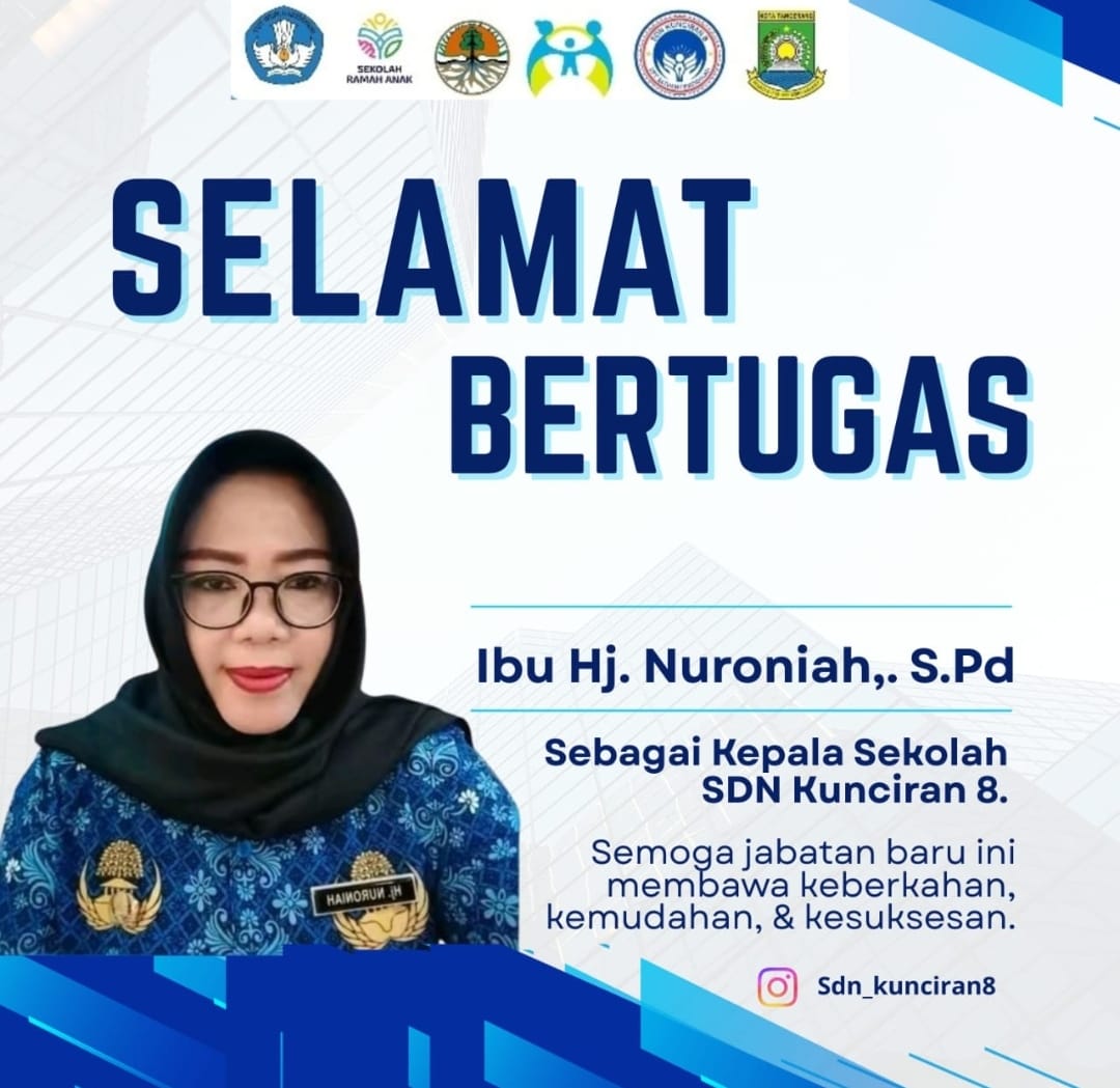 23 Tahun mengabdi sebagai guru Hj. Nuroniah . S.Pd kini dipercaya sebagai kepala sekolah SDN Kunciran 8 Pepabri Kecamatan Pinang