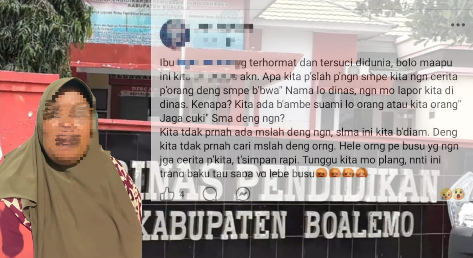 Korban Pencemaran Nama Baik Tetap Tempuh Jalur Hukum, Klarifikasi Oknum Guru PPPK Dinilai “Tidak Jelas”, Kadis Pendidikan Boalemo Terkesan Membela Pelaku